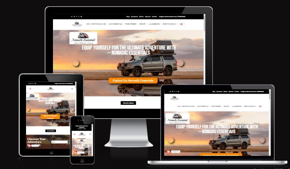NOMADIC ESSENTIALS mockup