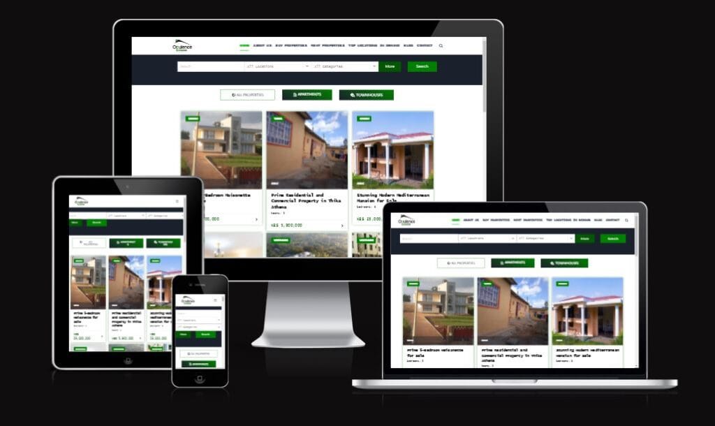 Opulence Realtors mockup