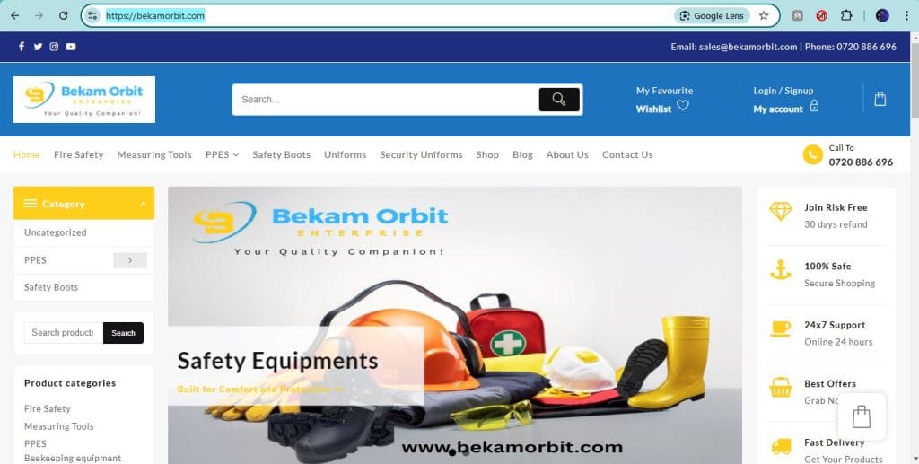 Bekam Orbit E Mockup